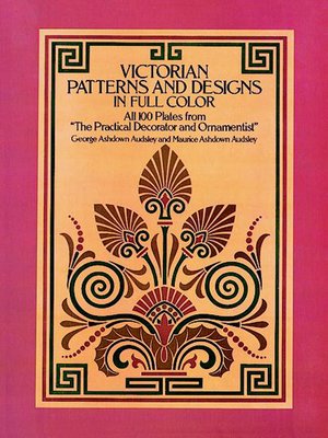 cover image of Victorian Patterns and Designs in Full Color